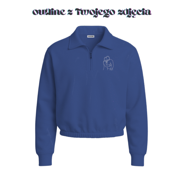 bluza z konierzykiem z outline z twojego zdjecia