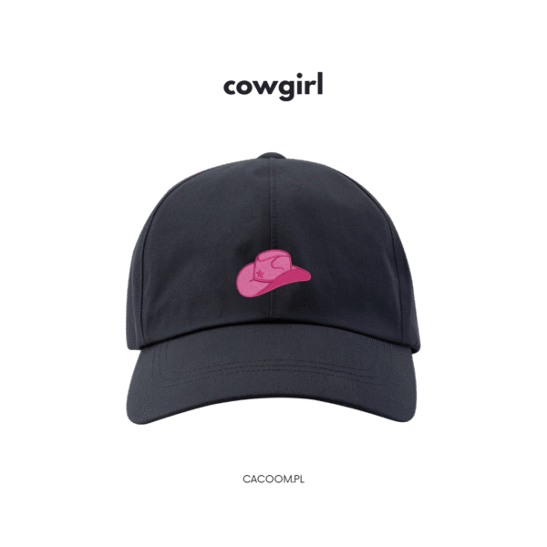 czapka z haftem COWGIRL - obrazek 3