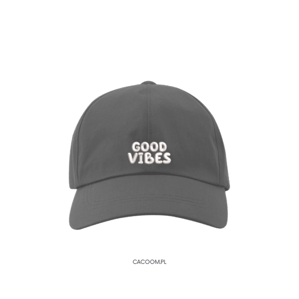 czapka z haftem GOOD VIBES - obrazek 6